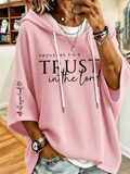 Women's Casual Printed Loose Sweatshirt