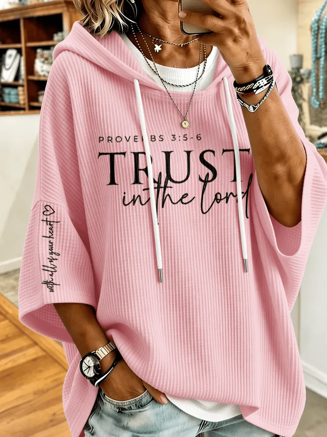 Women's Casual Printed Loose Sweatshirt