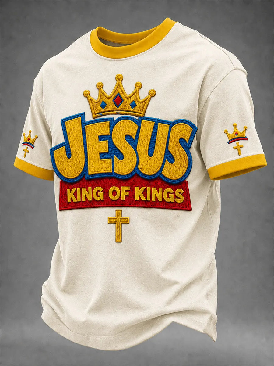 Men'S Faith Printed T-Shirt