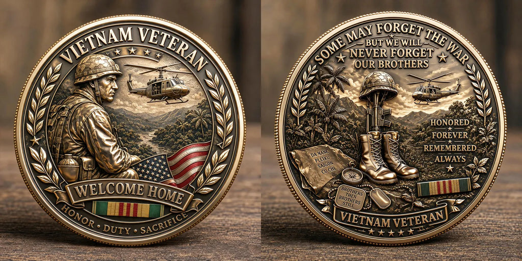 Vietnam Veteran Welcome Home Brother Commemorative Coin