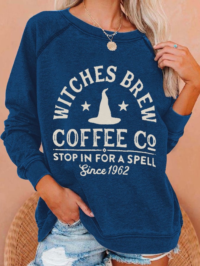 Fashion Print Long Sleeve Sweatshirt