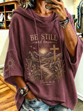 Women'S Casual "Faith" Print Top