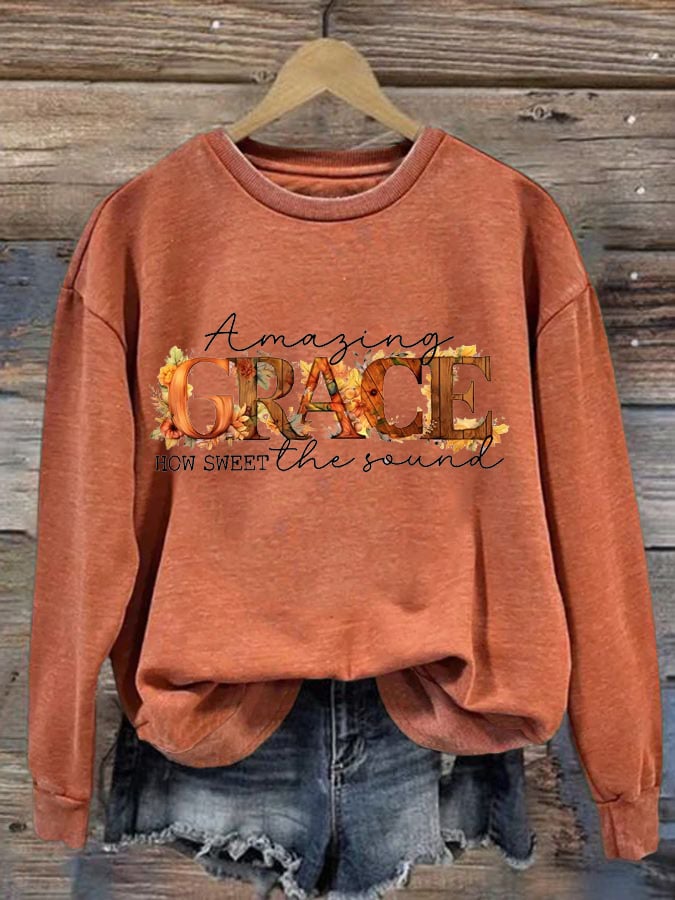 Women's Fall Jesus Sweatshirt