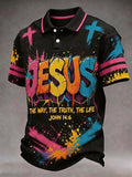 I Am The Way The Truth The Life Men'S Faith Print T-Shirt