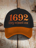 Unisex Vintage 1692 Baseball Cap