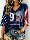Women's 9/11 Memorial Graphic Top