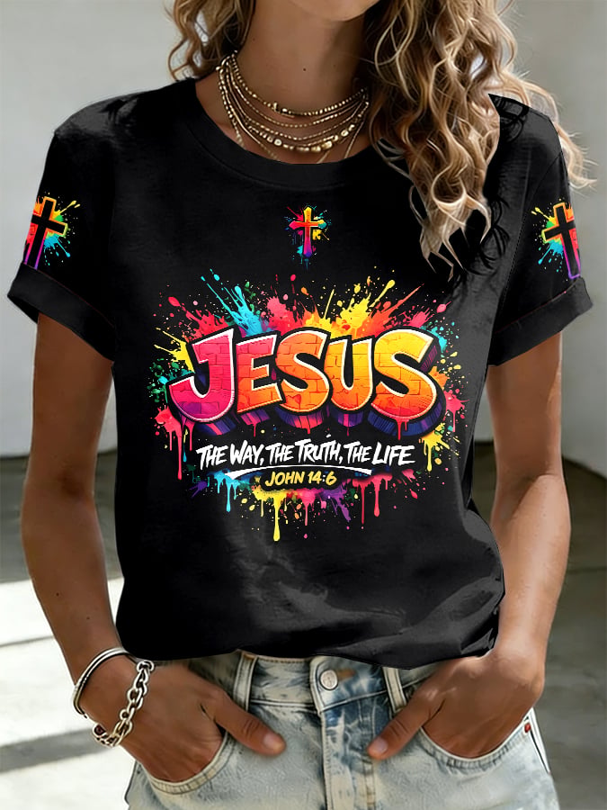 Women's Faith Print T-Shirt