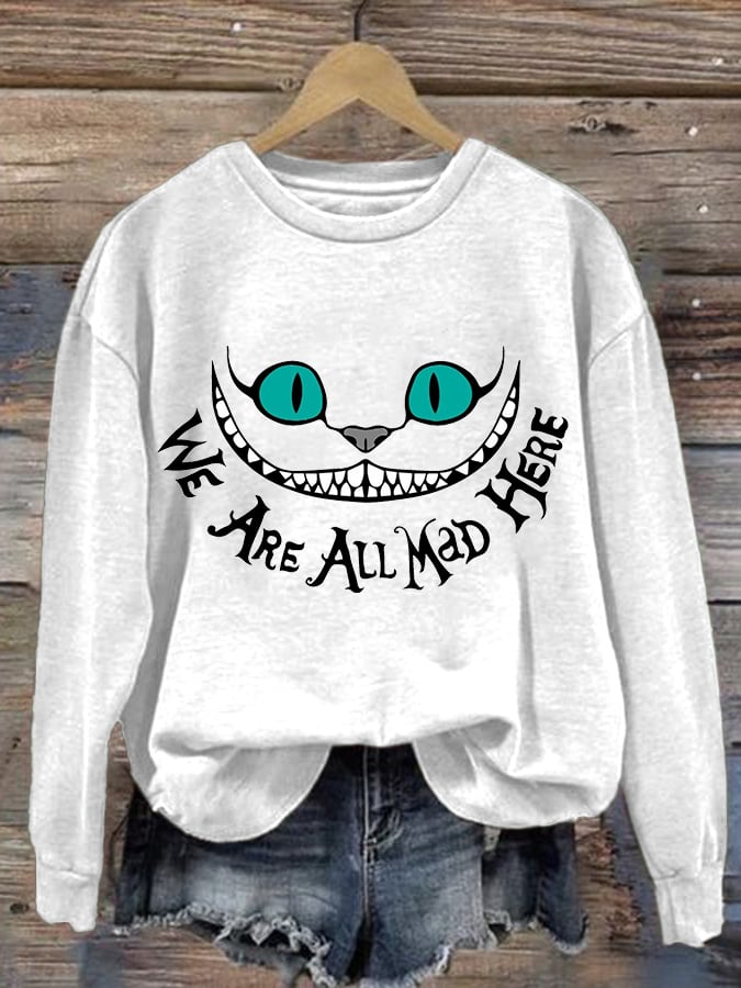 Halloween  Women's Printed Long Sleeve Sweatshirt