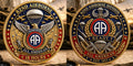 82nd Airborne Division Inspired Commemorative Metal Medal