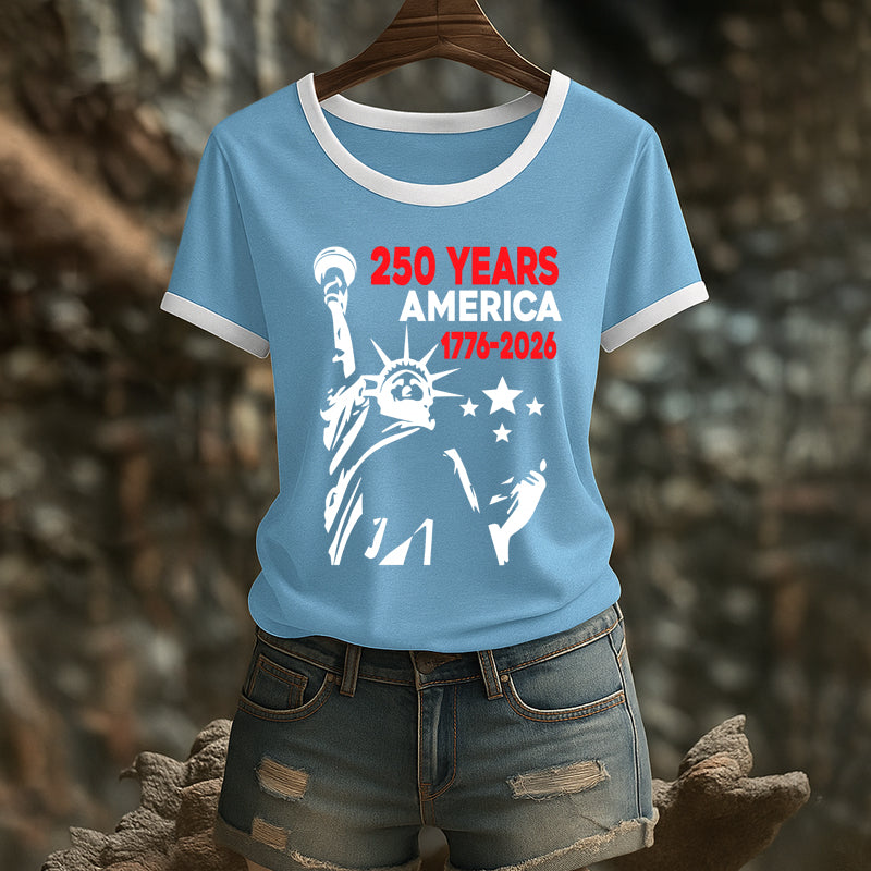 Women's 250th Anniversary Print T-Shirt
