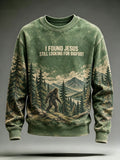 Men's Faith Print Sweatshirt