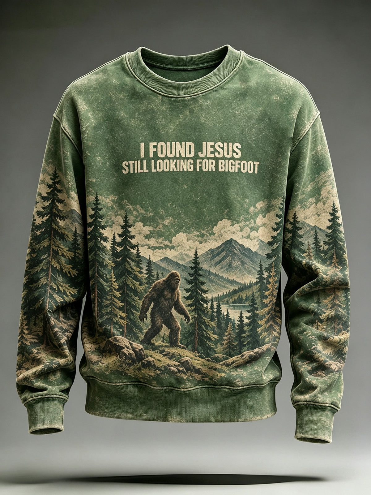Men's Faith Print Sweatshirt