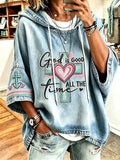 Women's   Faith  Print Top