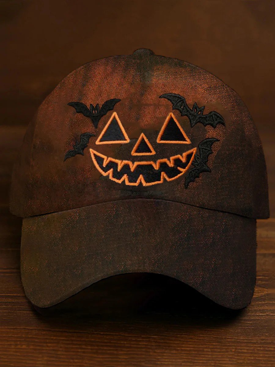 Unisex casual pumpkin autumn stain hat