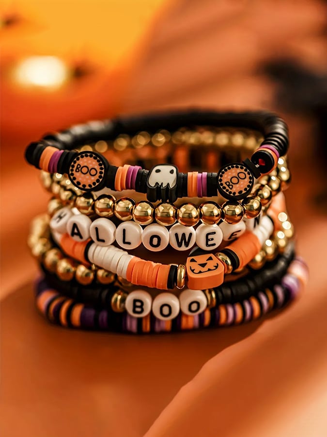 Halloween Pumpkin Bracelet