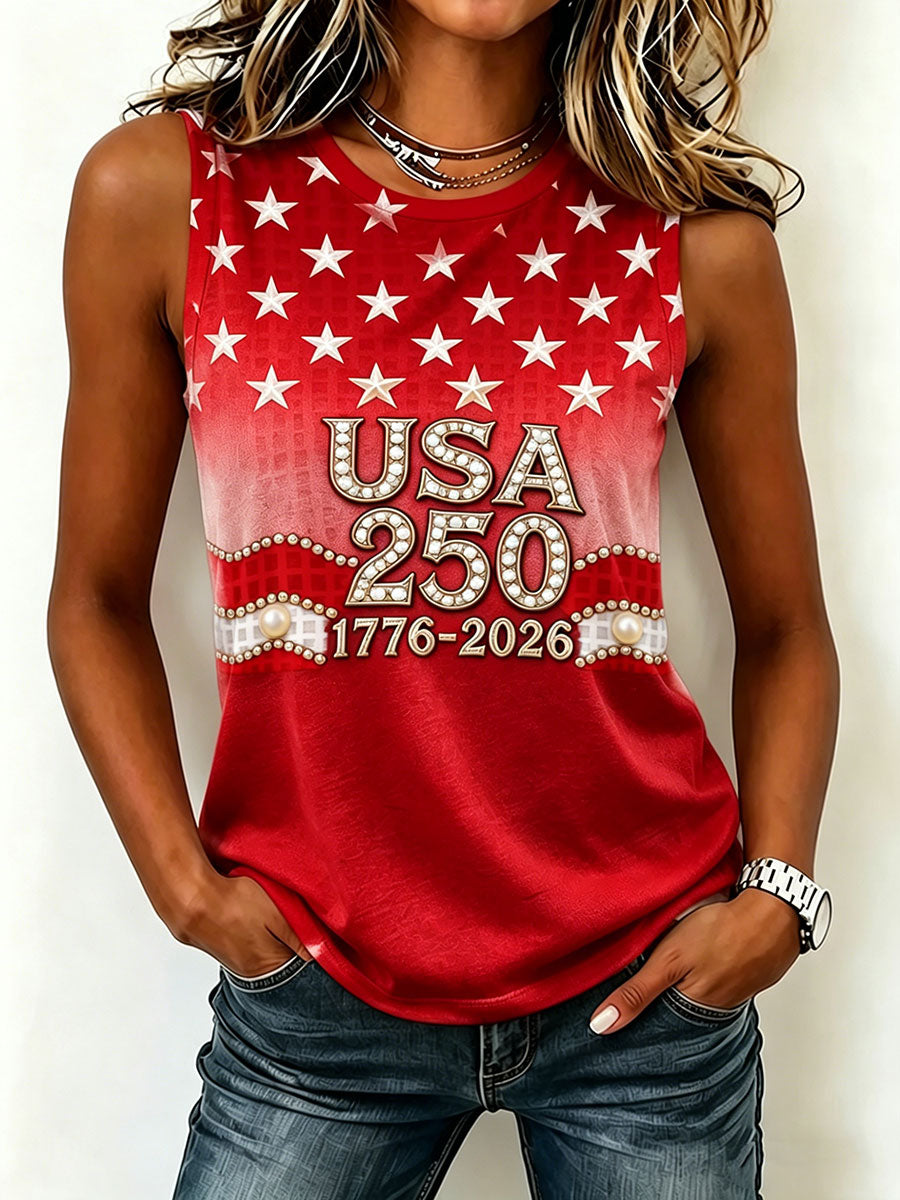 Women's USA 250th Anniversary tank top
