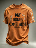 Men's Retro Print Short-Sleeve T-Shirt