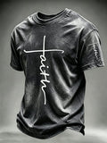 Men's  Faith  Printing  Top