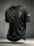 Men's Casual Faith Printed T-Shirt