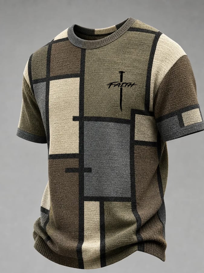 Men's Faith-Print T-Shirt