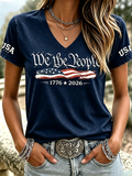 Women'S  Printed Casual T-Shirt
