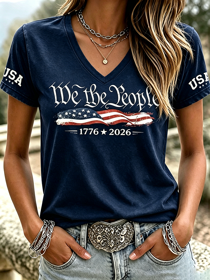 Women'S  Printed Casual T-Shirt