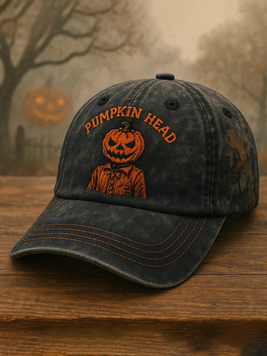 Unisex Halloween Print Baseball Cap