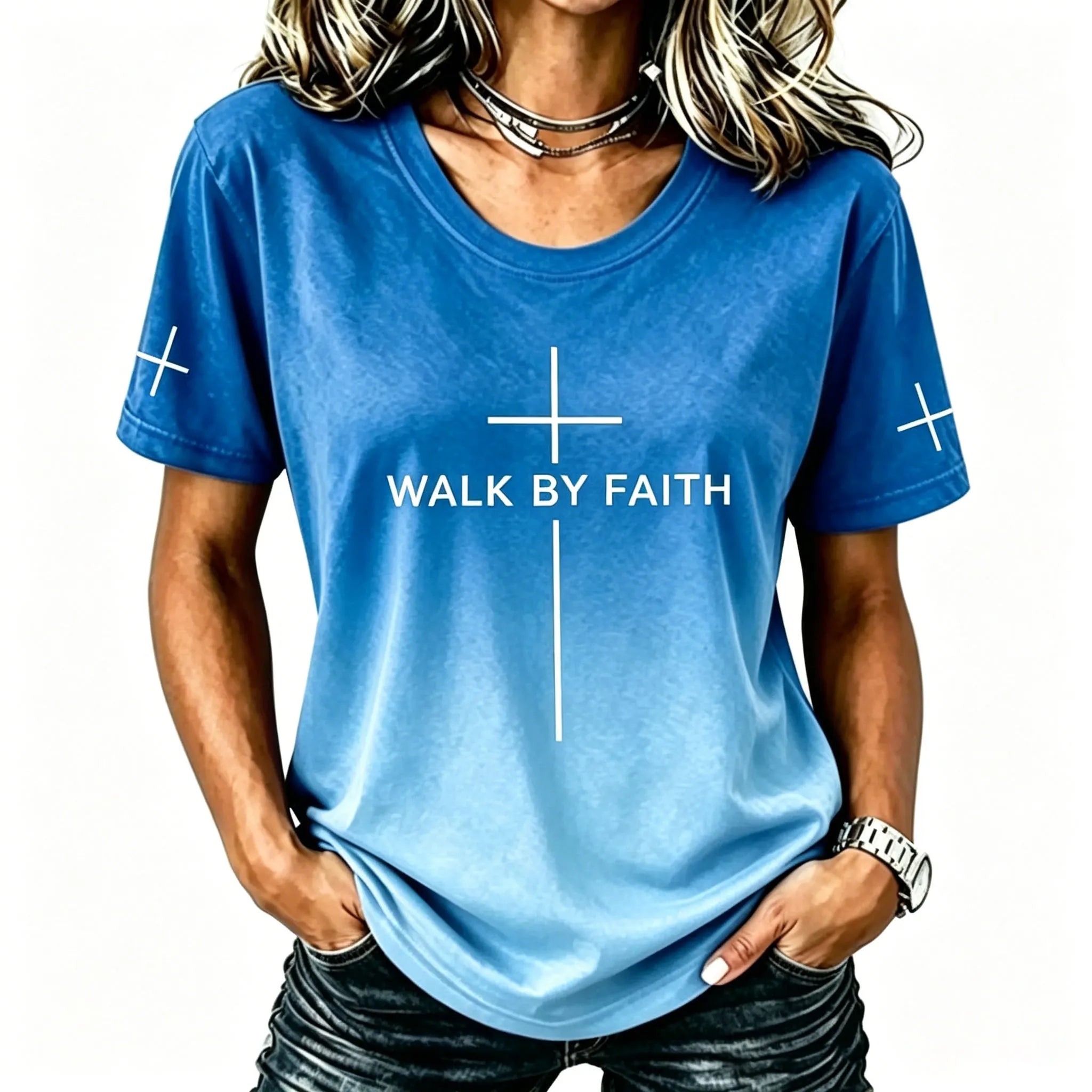 Women'S Faith Printed T-Shirt