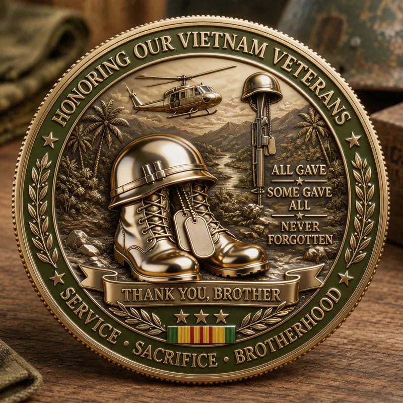 Vietnam Brothers Forever Commemorative Coin