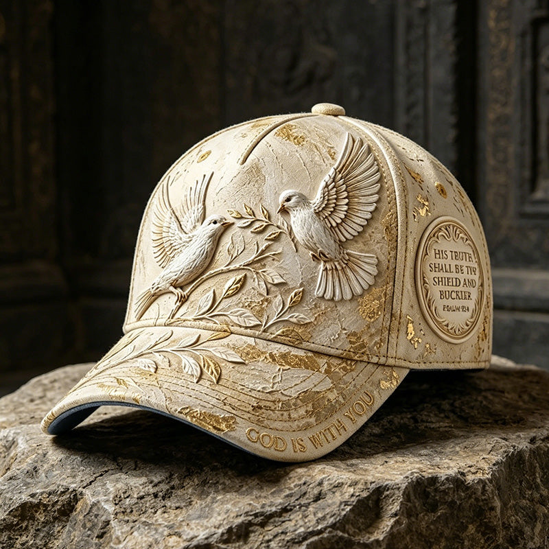 Faith Art Print Vintage Casual Hat