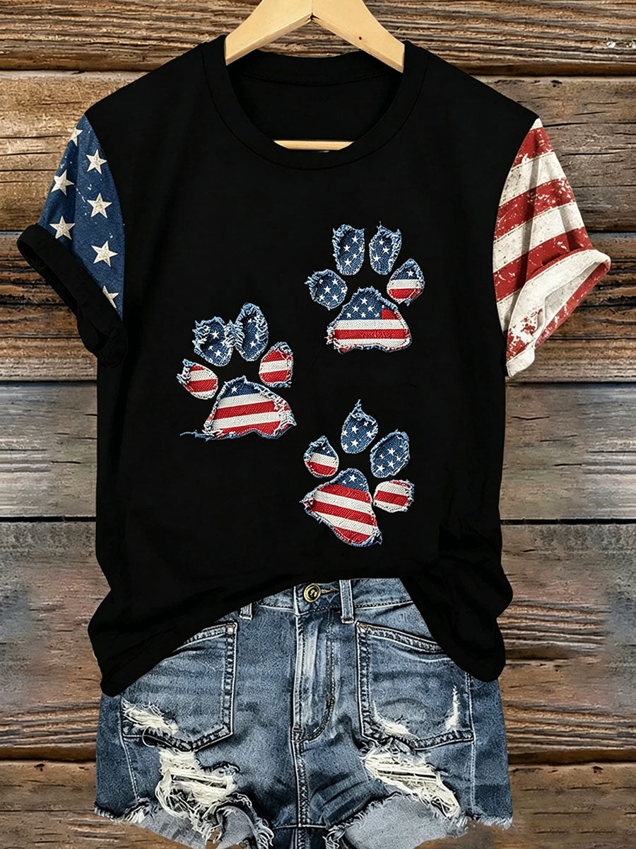 Women's American Paw T-Shirt