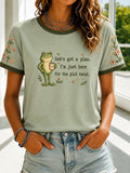Women's Casual & Fun Faith-Print Short-Sleeve T-Shirt