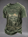 Men's "I Found Jesus, Still Looking for Bigfoot" Printed T-Shirt