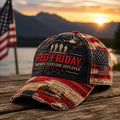 "Red Friday" Veteran Commemorative Casual Baseball Cap