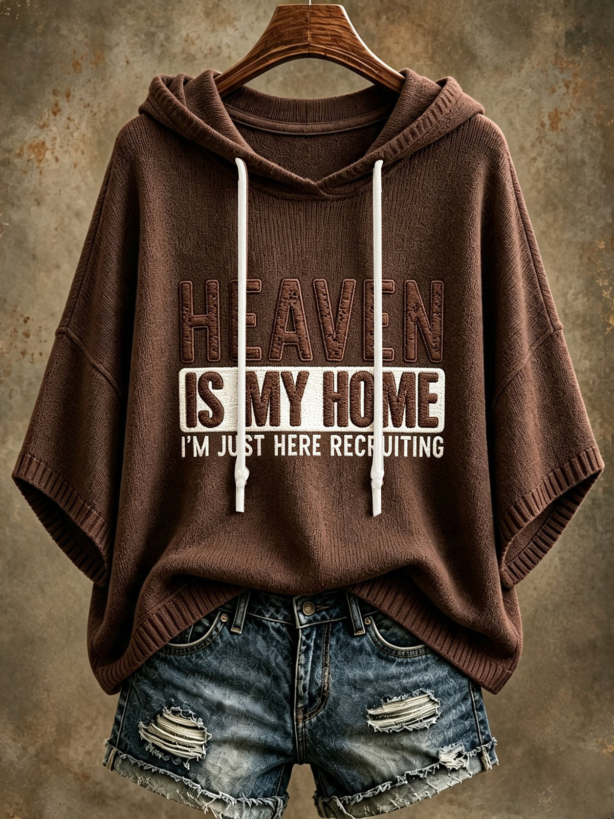 Women's Autumn Jesus Faith Hooded Top