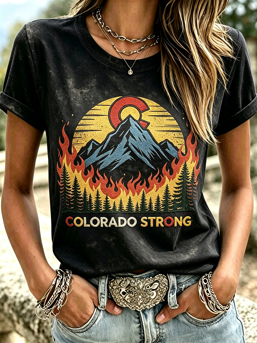 Women's Colorado Strong Casual T-Shirt