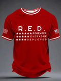 Men's Wear I wear red on Friday T-shirts