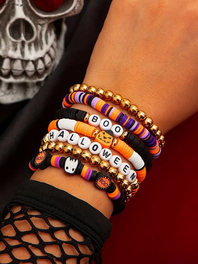 Halloween Pumpkin Bracelet