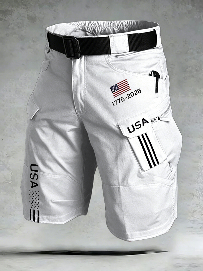 Men's American 250th Anniversary Print Short Style