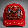 Red Friday Art Print Baseball Cap