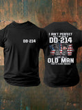 Men's Veterans Print Casual T-Shirt