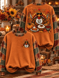 Women's Thanksgiving Faith Lover Art Printed Sweatshirt
