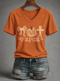 Women's Casual Printed T-shirt