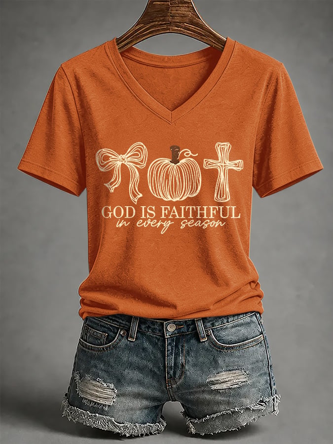 Women's Casual Printed T-shirt