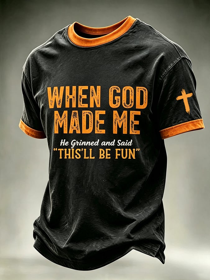 Men's Faith Print Short-Sleeve T-Shirt