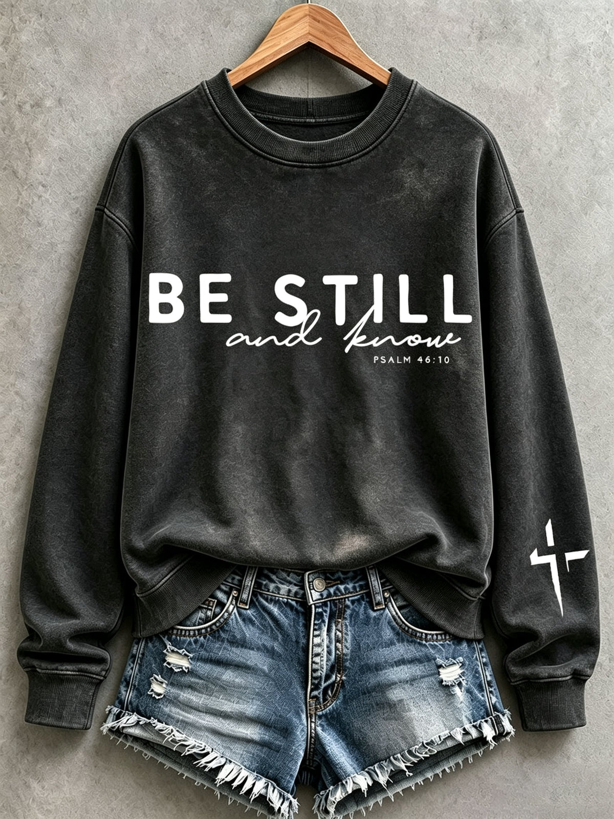 Women's Be Still And Know Sweatshirt