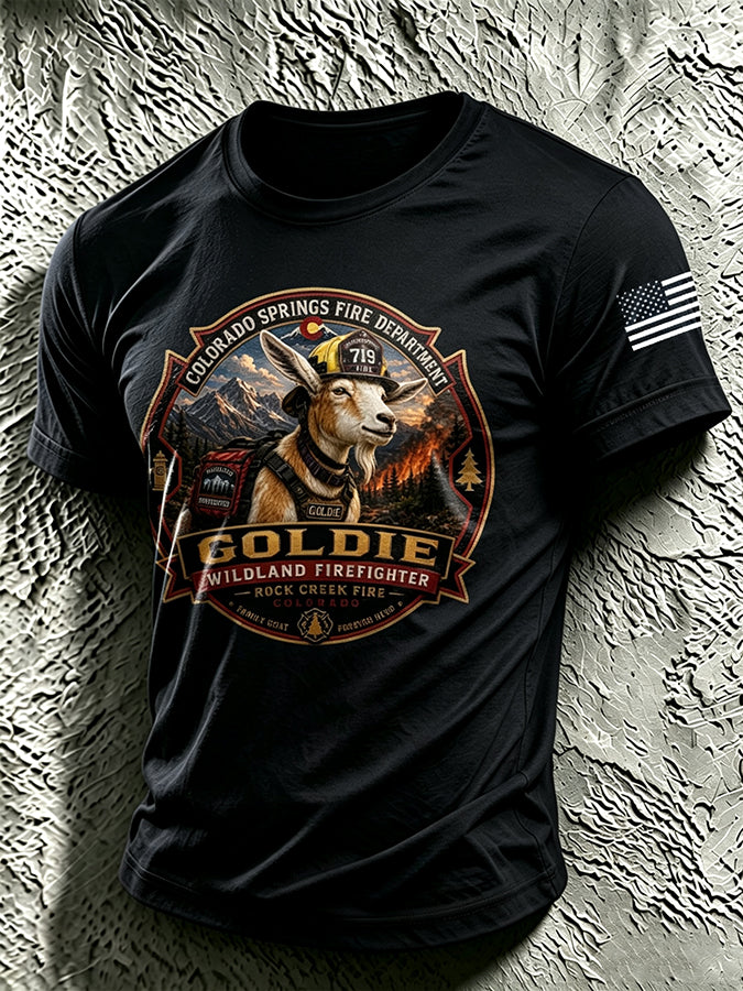 Men's Colorado Print Short Sleeve T-Shirt