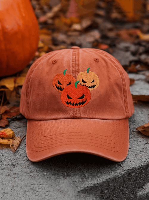 Fall Print Hat