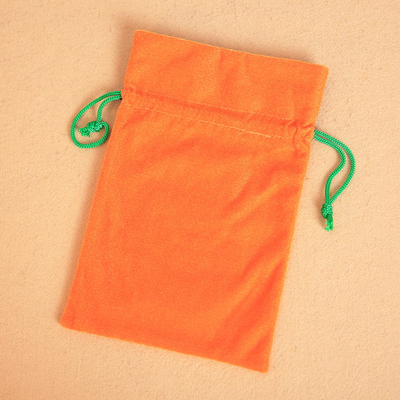 Halloween Creative Decoration Velvet Witch Candy Bag