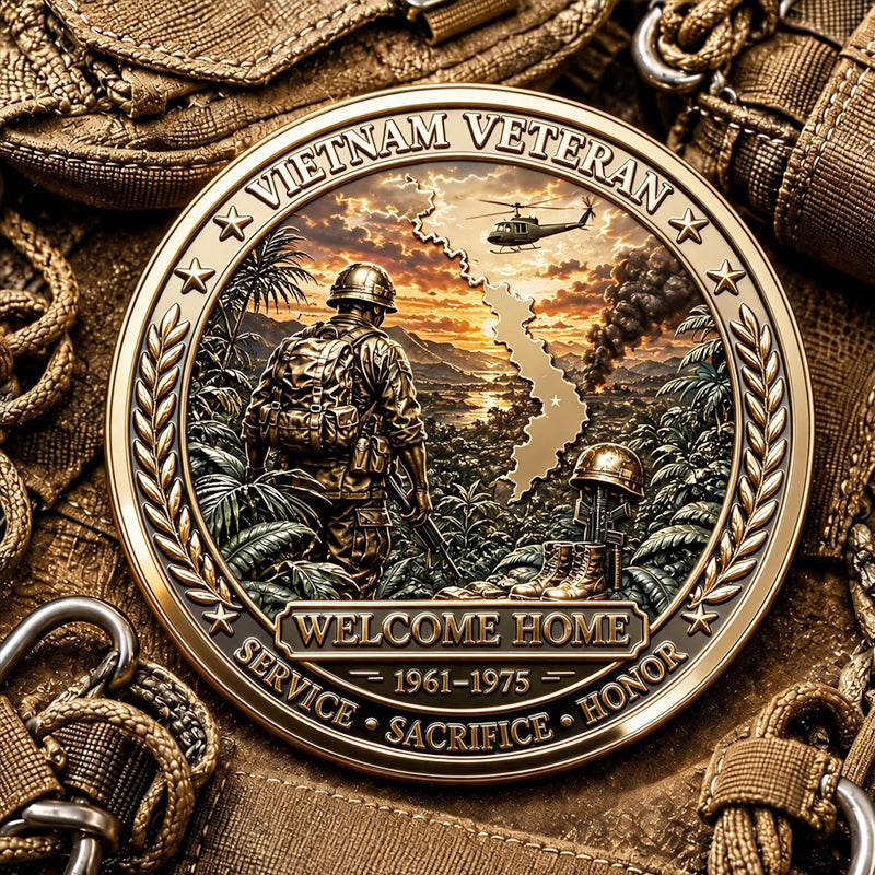 Vietnam Veteran Welcome Home Brother Commemorative Coin